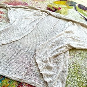 Bat wing loose cardigan